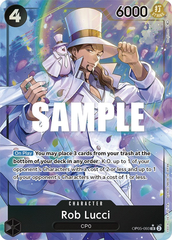 Rob Lucci (Alternate Art) [Awakening of the New Era] | Good Games Cannington