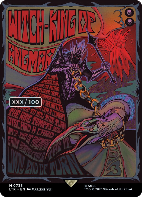 Witch-king of Angmar (Borderless Poster) (Serialized) [The Lord of the Rings: Tales of Middle-Earth] | Good Games Cannington