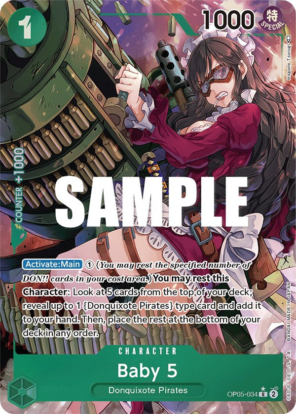 Baby 5 (Alternate Art) [Awakening of the New Era] | Good Games Cannington