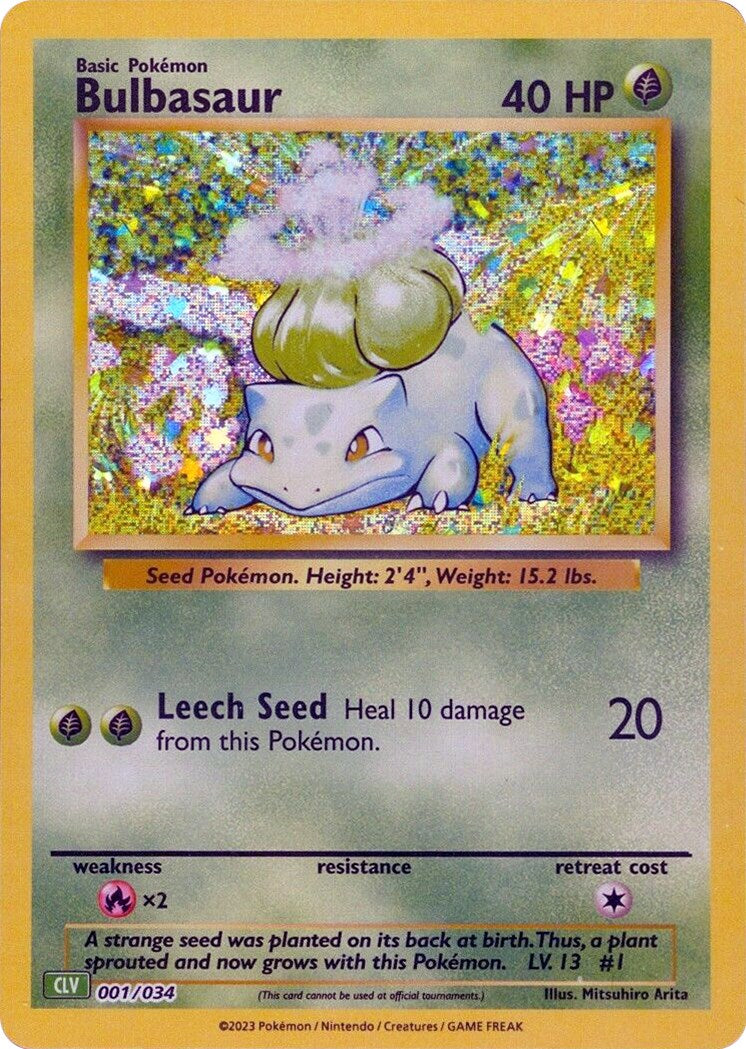 Bulbasaur [Trading Card Game Classic] | Good Games Cannington