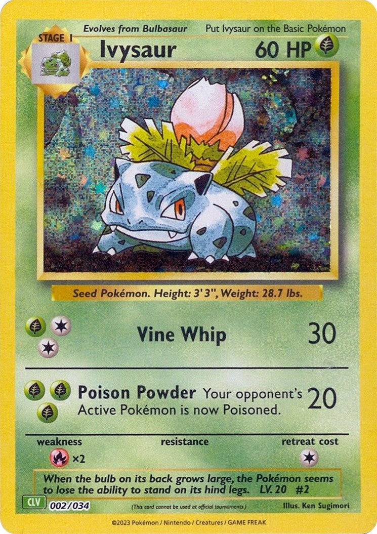 Ivysaur [Trading Card Game Classic] | Good Games Cannington