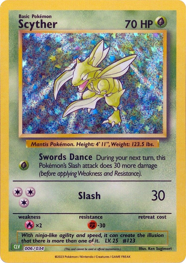 Scyther [Trading Card Game Classic] | Good Games Cannington