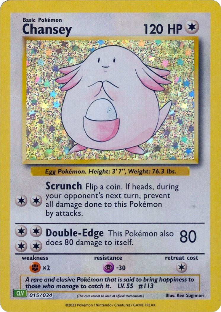 Chansey [Trading Card Game Classic] | Good Games Cannington
