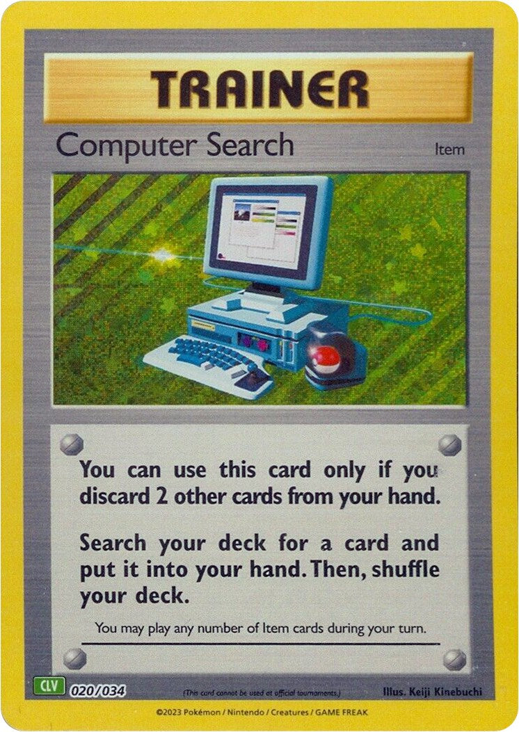 Computer Search (CLV) [Trading Card Game Classic] | Good Games Cannington