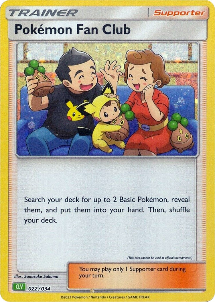 Pokemon Fan Club (CLV) [Trading Card Game Classic] | Good Games Cannington