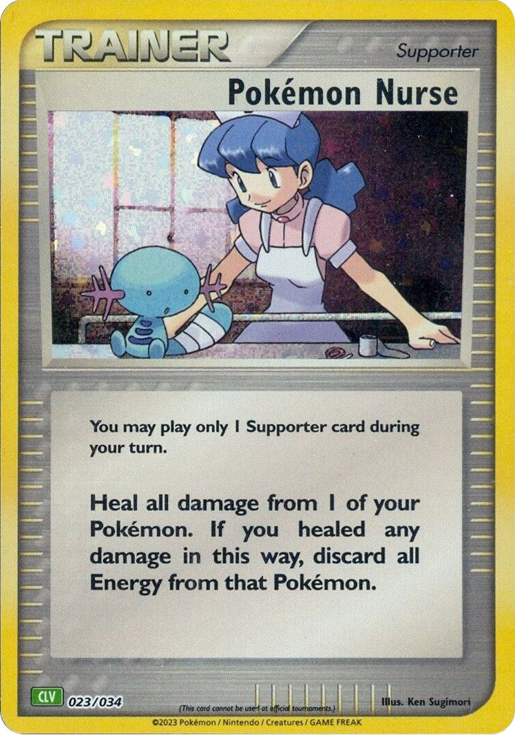 Pokemon Nurse (023/034) [Trading Card Game Classic] | Good Games Cannington