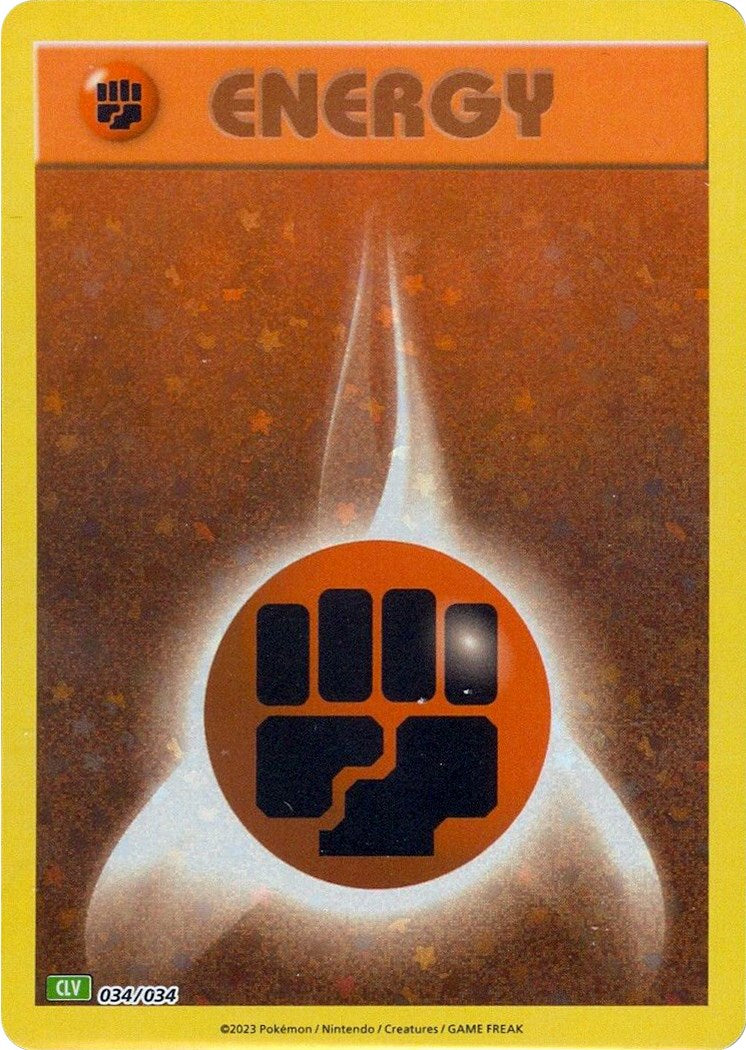 Basic Fighting Energy [Trading Card Game Classic] | Good Games Cannington