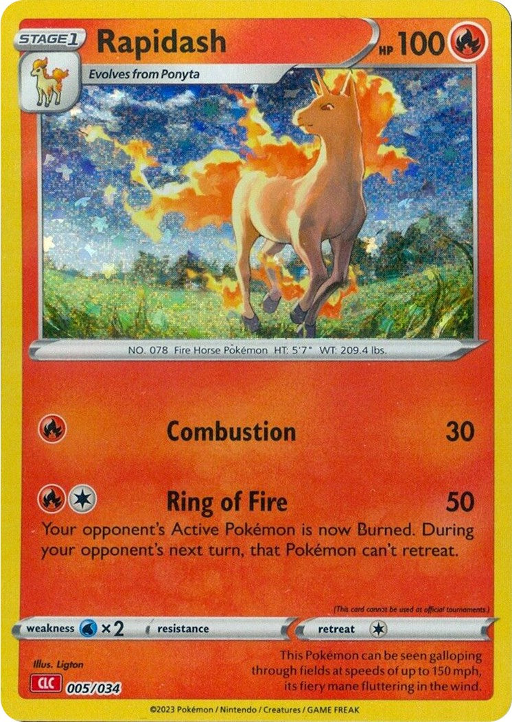Rapidash [Trading Card Game Classic] | Good Games Cannington