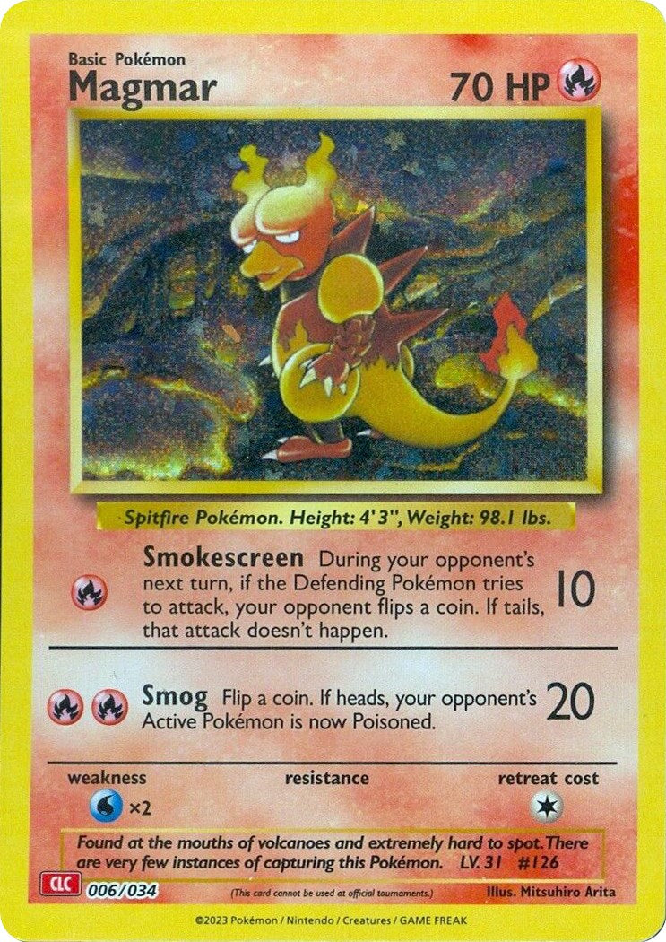 Magmar [Trading Card Game Classic] | Good Games Cannington