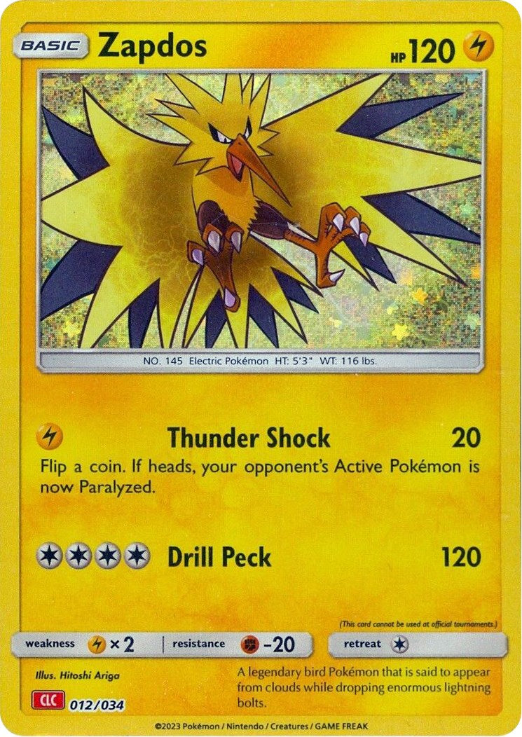 Zapdos [Trading Card Game Classic] | Good Games Cannington