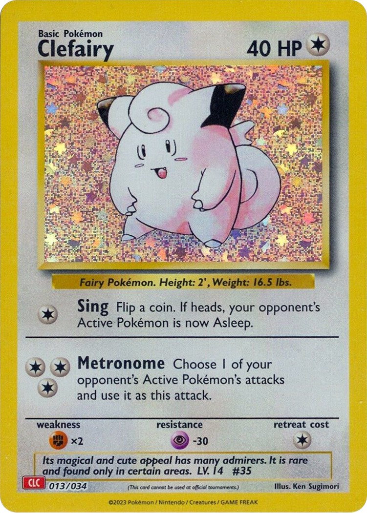 Clefairy [Trading Card Game Classic] | Good Games Cannington