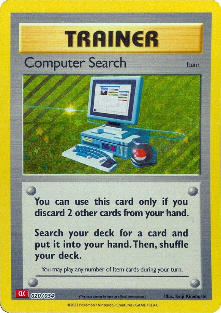 Computer Search (CLC) [Trading Card Game Classic] | Good Games Cannington