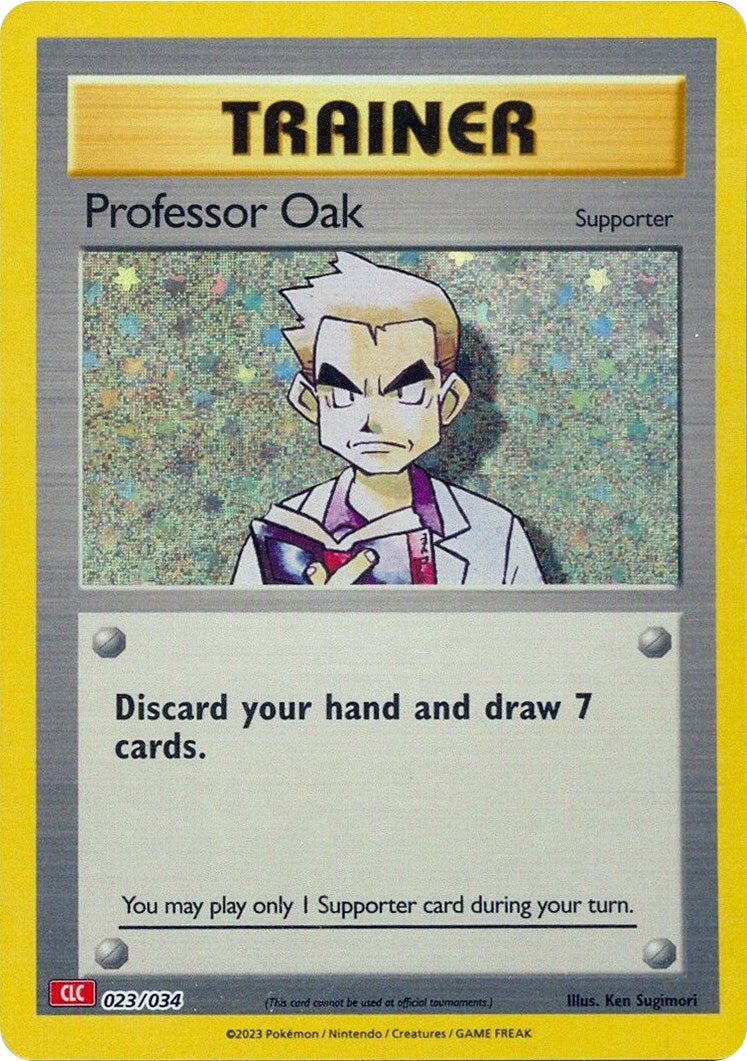 Professor Oak (CLC) [Trading Card Game Classic] | Good Games Cannington