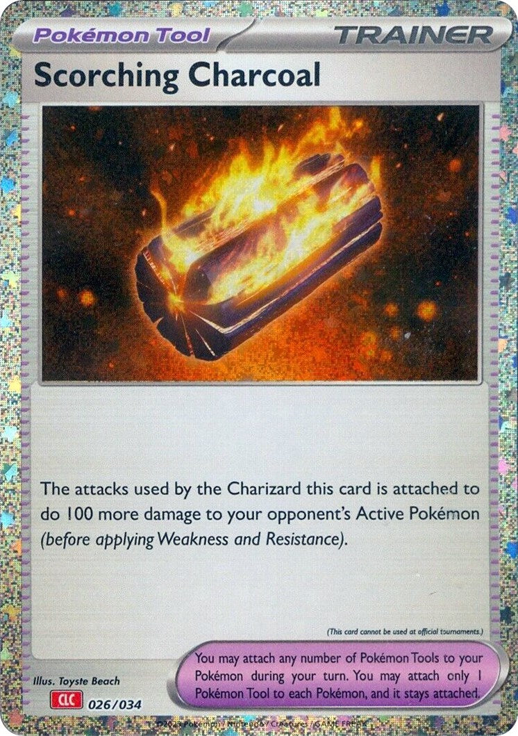 Scorching Charcoal [Trading Card Game Classic] | Good Games Cannington