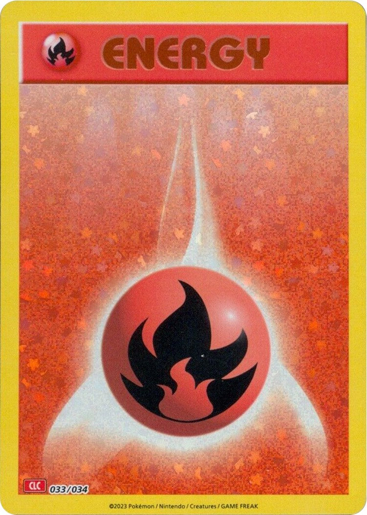 Basic Fire Energy [Trading Card Game Classic] | Good Games Cannington