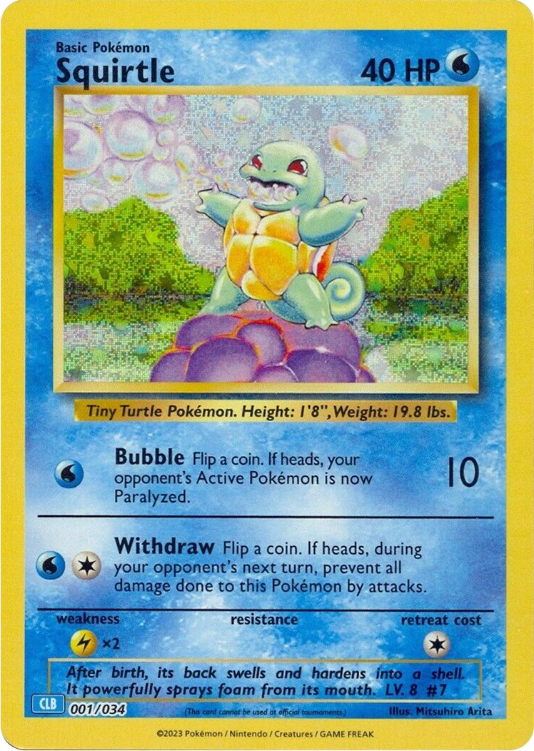 Squirtle [Trading Card Game Classic] | Good Games Cannington