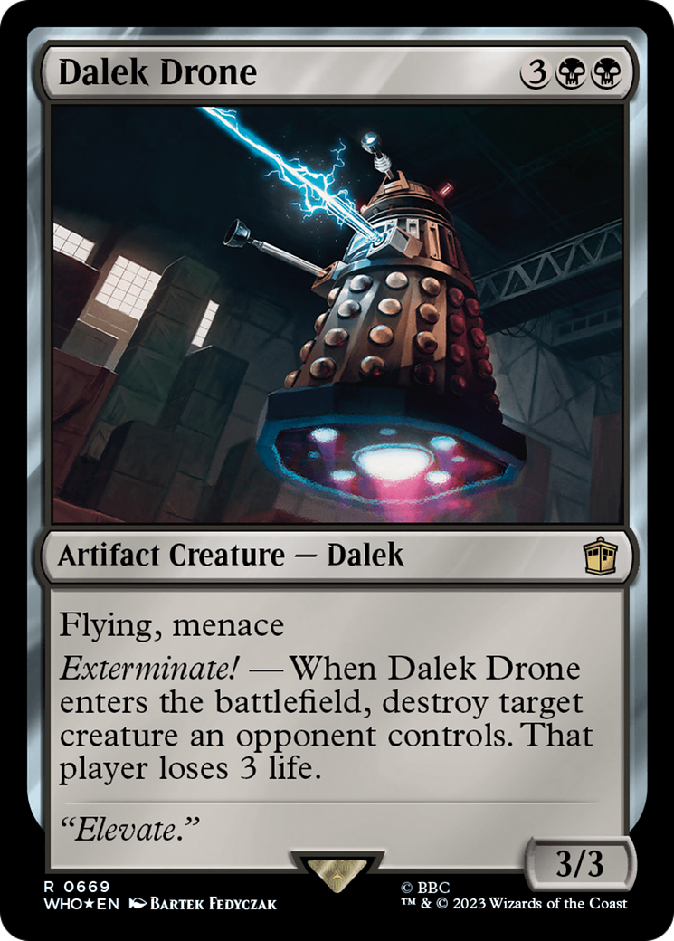 Dalek Drone (Surge Foil) [Doctor Who] | Good Games Cannington