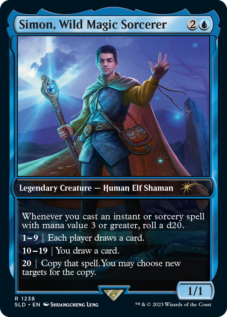 Simon, Wild Magic Sorcerer [Secret Lair Drop Series] | Good Games Cannington