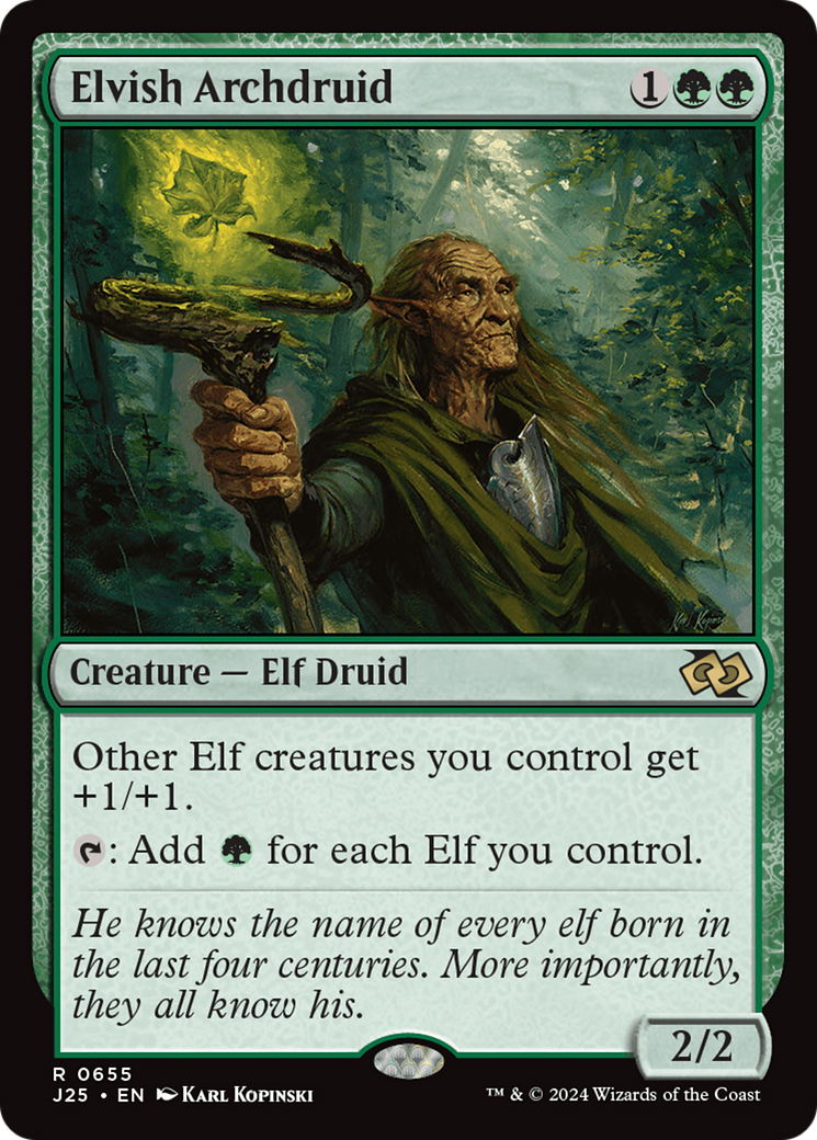 Elvish Archdruid [Foundations Jumpstart] | Good Games Cannington