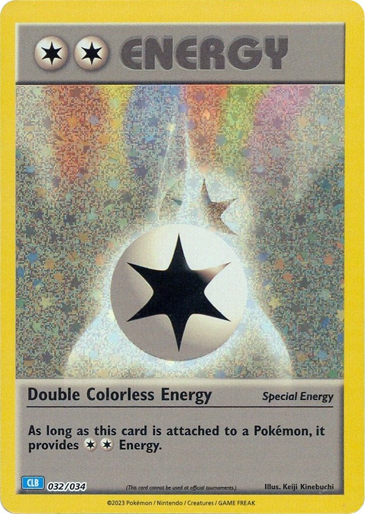 Double Colorless Energy (CLB) [Trading Card Game Classic] | Good Games Cannington