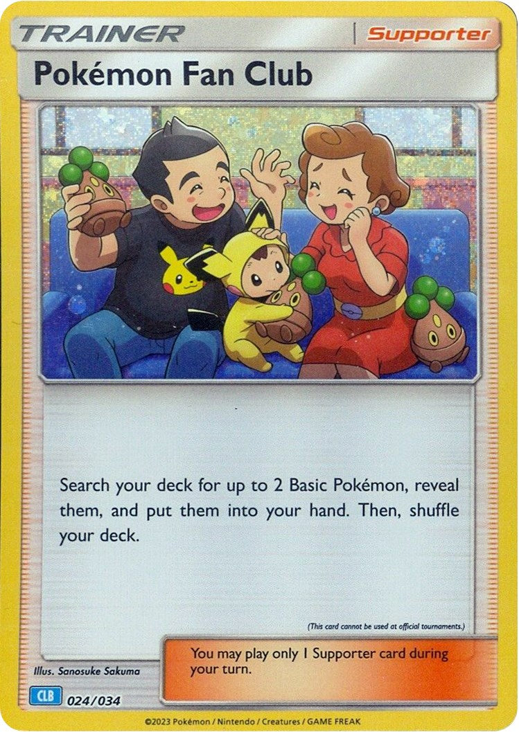 Pokemon Fan Club (CLB) [Trading Card Game Classic] | Good Games Cannington