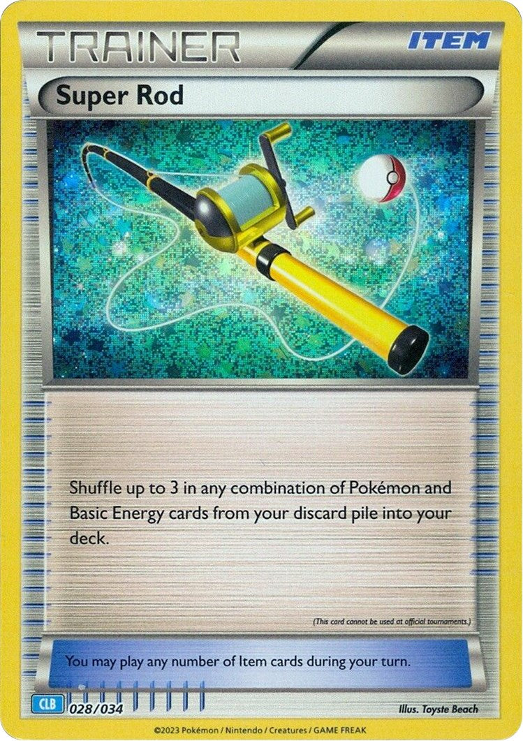 Super Rod (CLB) [Trading Card Game Classic] | Good Games Cannington