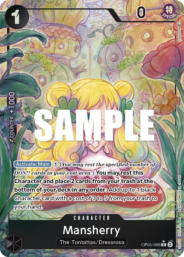 Mansherry (Alternate Art) [Awakening of the New Era] | Good Games Cannington