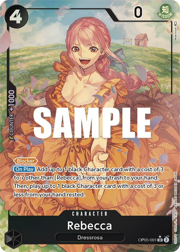 Rebecca (Alternate Art) [Awakening of the New Era] | Good Games Cannington