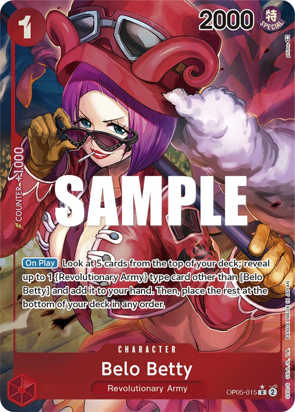 Belo Betty (Alternate Art) [Awakening of the New Era] | Good Games Cannington