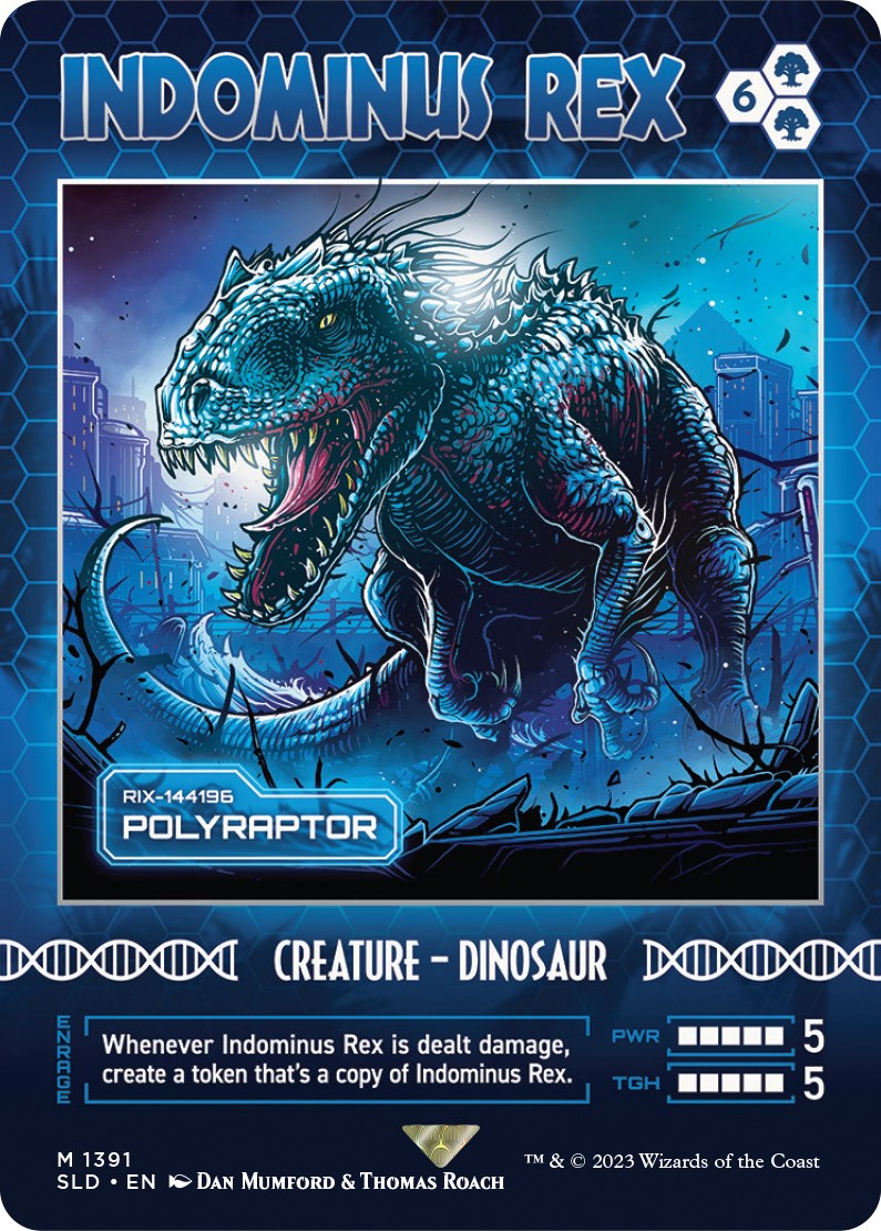 Indominus Rex - Polyraptor [Secret Lair Drop Series] | Good Games Cannington