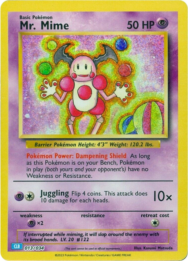 Mr. Mime [Trading Card Game Classic] | Good Games Cannington