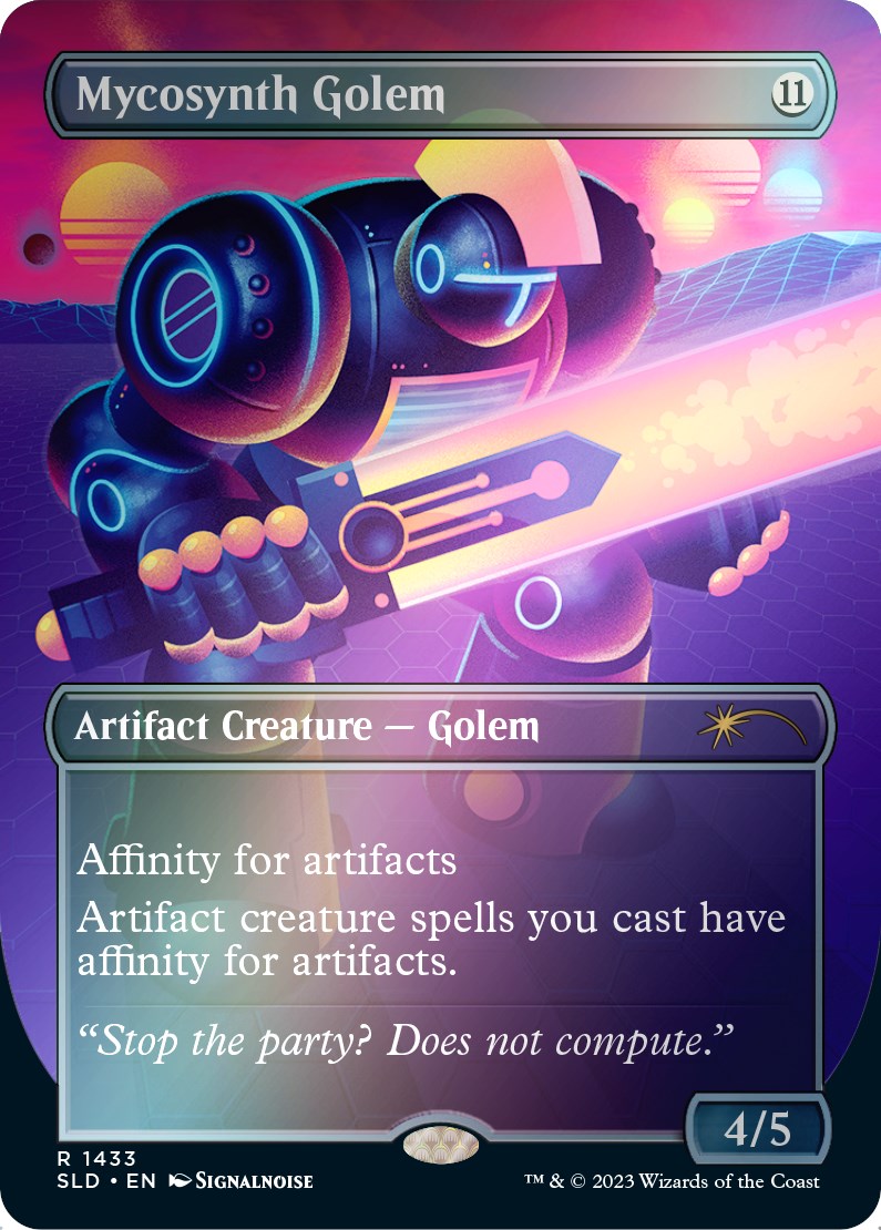 Mycosynth Golem (Rainbow Foil) [Secret Lair Drop Series] | Good Games Cannington