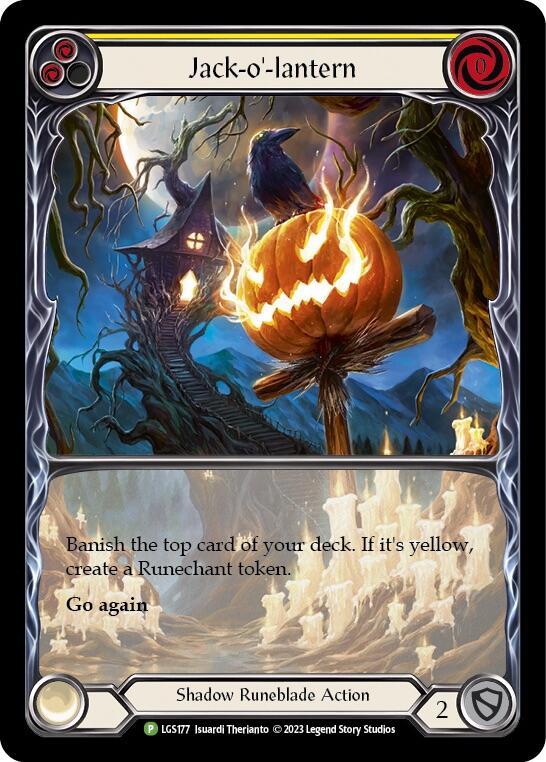 Jack-o'-lantern (Yellow) [LGS177] (Promo) | Good Games Cannington