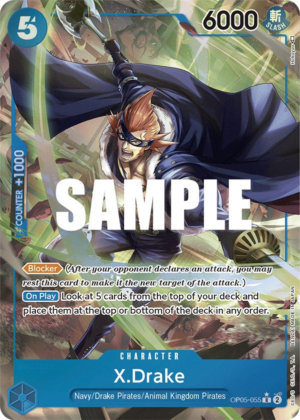X.Drake (Alternate Art) [Awakening of the New Era] | Good Games Cannington