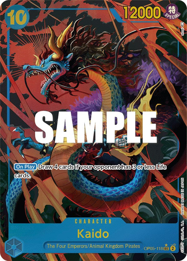 Kaido (Alternate Art) [Awakening of the New Era] | Good Games Cannington