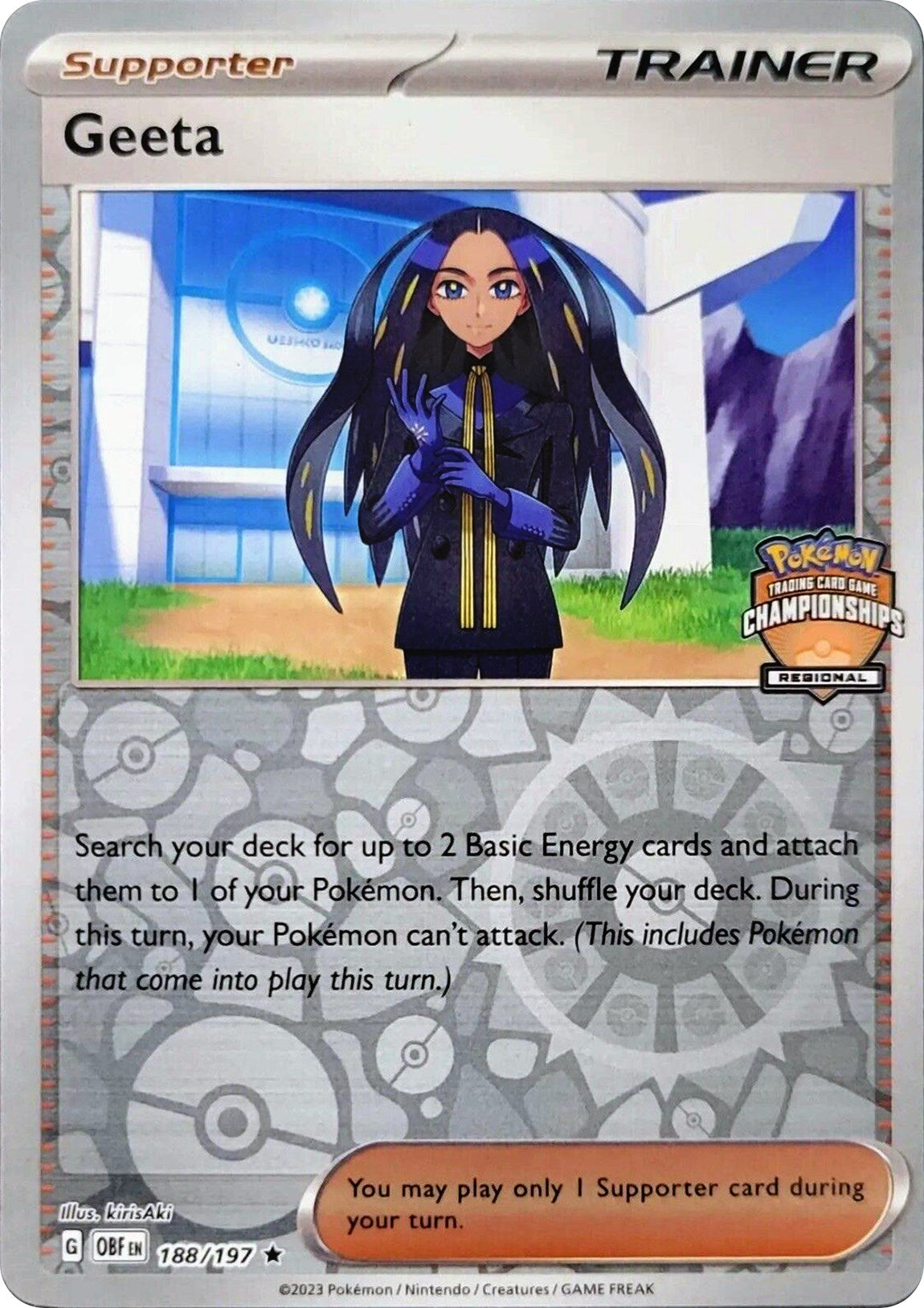 Geeta (188/197) (Regional Championships) [League & Championship Cards] | Good Games Cannington