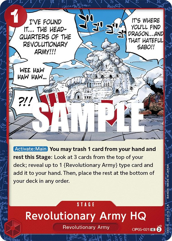 Revolutionary Army HQ [Awakening of the New Era] | Good Games Cannington