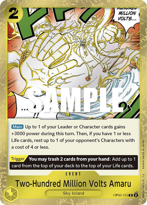 Two-Hundred Million Volts Amaru [Awakening of the New Era] | Good Games Cannington