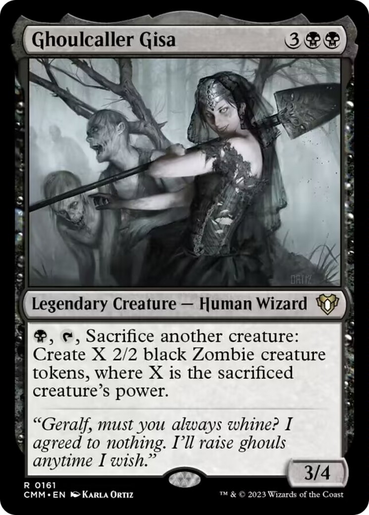 Ghoulcaller Gisa [Commander Masters] | Good Games Cannington