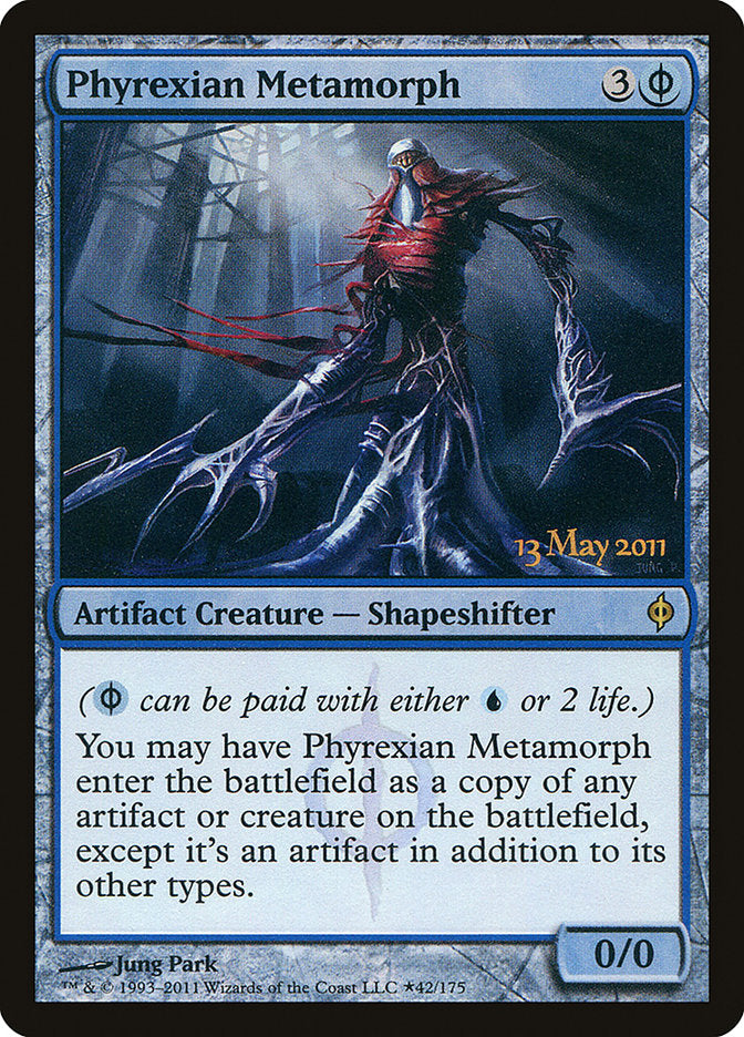 Phyrexian Metamorph [New Phyrexia Prerelease Promos] | Good Games Cannington