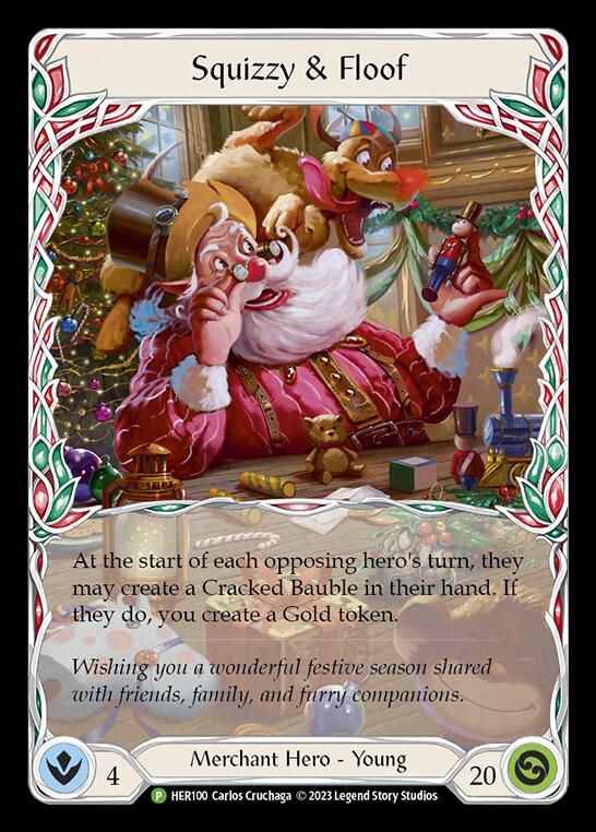 Squizzy & Floof [HER100] (Promo)  Cold Foil | Good Games Cannington