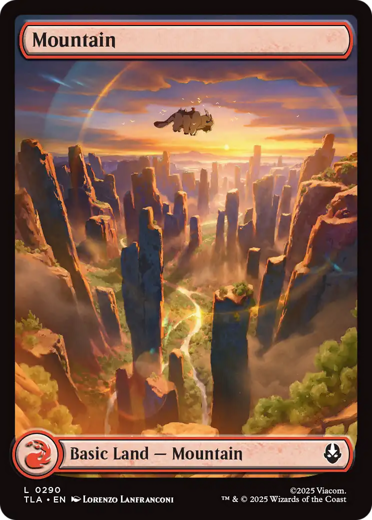 Mountain (290) [Avatar: The Last Airbender] | Good Games Cannington
