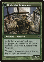 Grizzled Outcasts // Krallenhorde Wantons [Innistrad] | Good Games Cannington