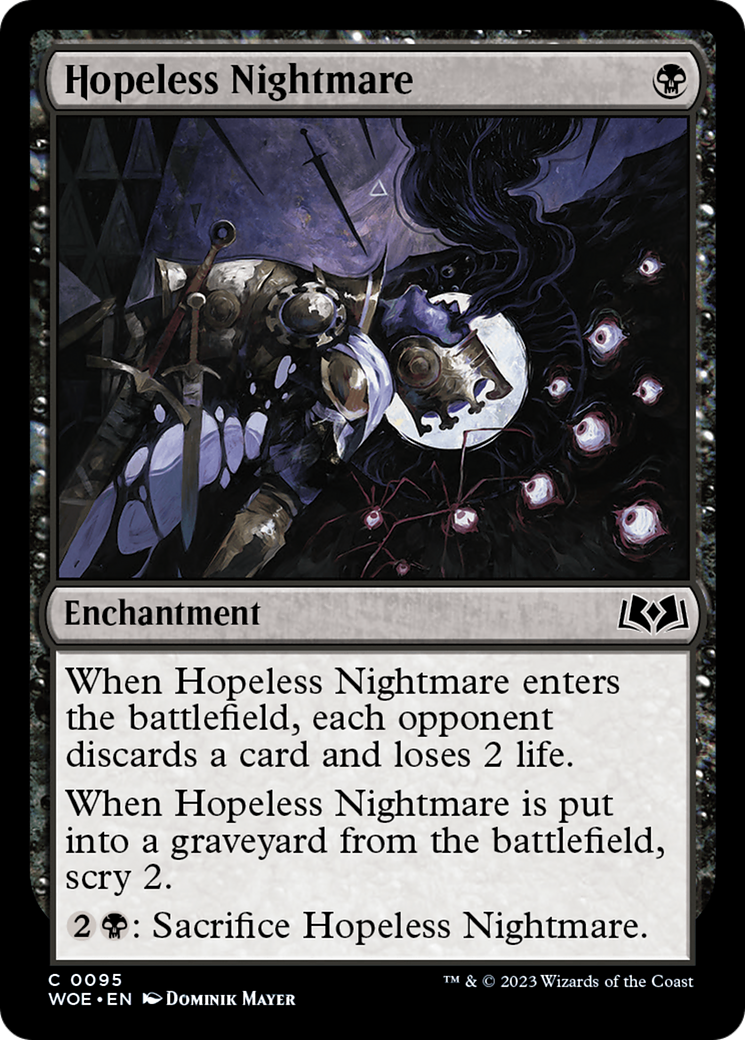 Hopeless Nightmare [Wilds of Eldraine] | Good Games Cannington