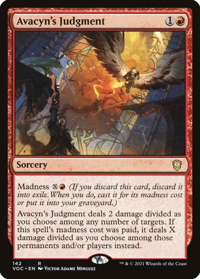 Avacyn's Judgment 142 (Commander: Innistrad: Crimson Vow)  | Good Games Cannington