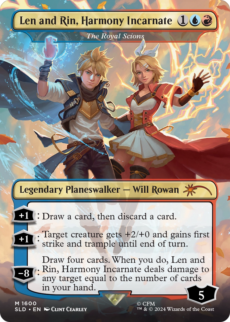 Len and Rin, Harmony Incarnate - The Royal Scions [Secret Lair Drop Series] | Good Games Cannington