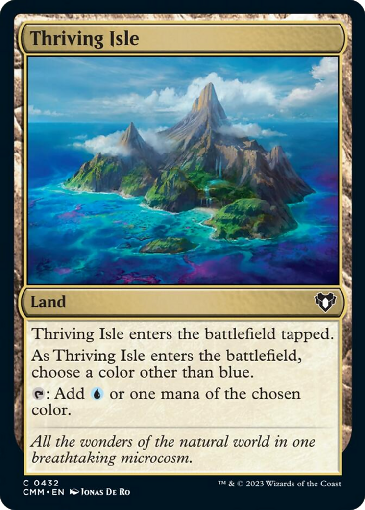 Thriving Isle [Commander Masters] | Good Games Cannington