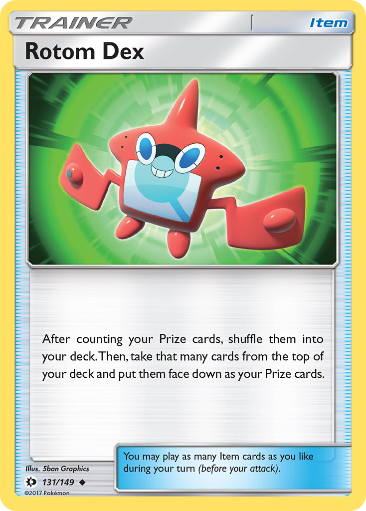 Rotom Dex (131/149) [Sun & Moon: Base Set] | Good Games Cannington