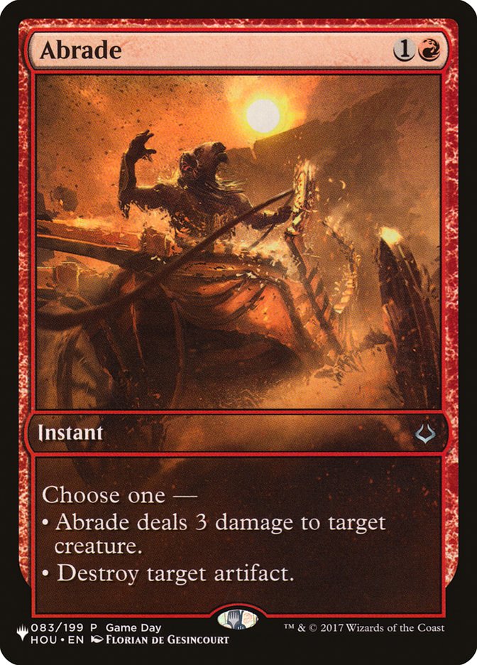 Abrade [The List] | Good Games Cannington