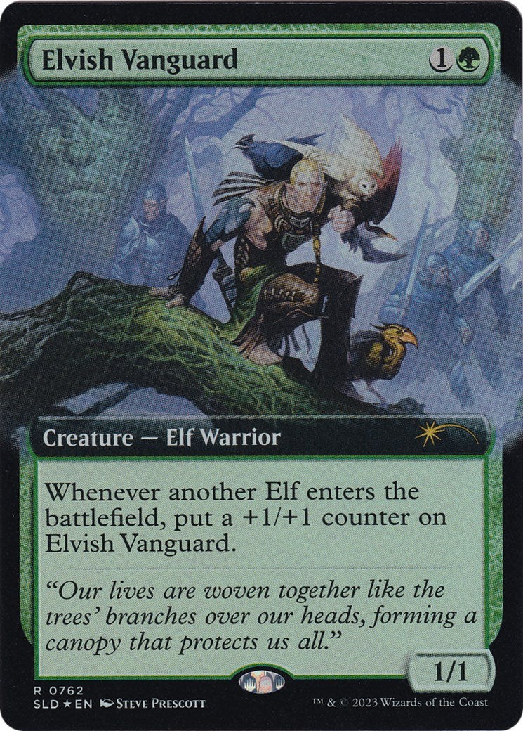 Elvish Vanguard (Extended Art) [Secret Lair Drop Series] | Good Games Cannington